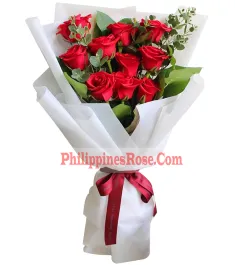 24 Red Roses send to philippines