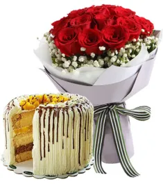 buy flowers with cake combo philippines