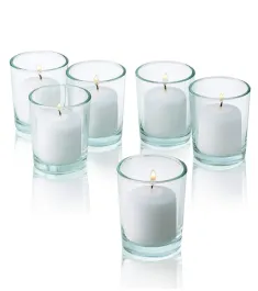 6 Pcs Red Color Candles