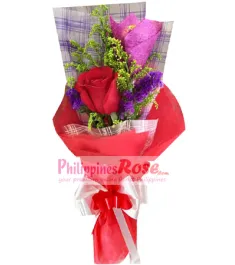 buy 6 red roses bouquet in philippines