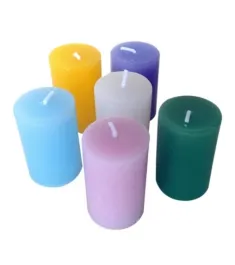 12 pcs Wonderful Candles with Glass Holder!