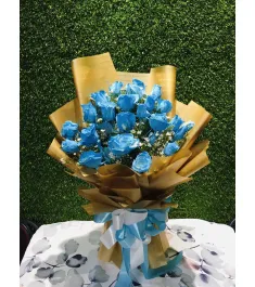 send blue roses to Philippines