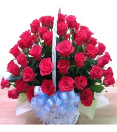 36 Red Roses Basket to Philippines