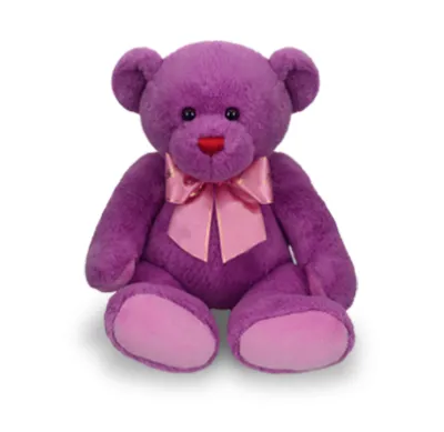 send purple color small teddy bear to Philippines