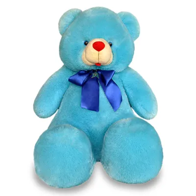 Blue color teddy bear to Philippines