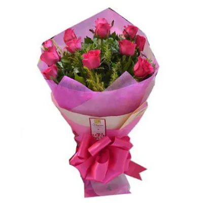 12 Pink Roses to Philippines