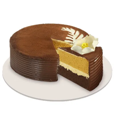 Cappuccino Creme Cake By Red Ribbon