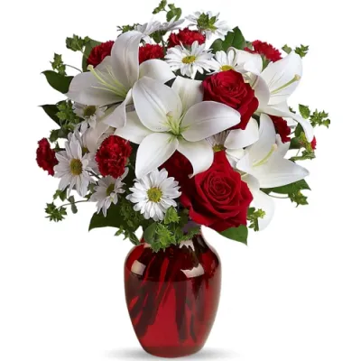 Be My Love Bouquet With Red Roses