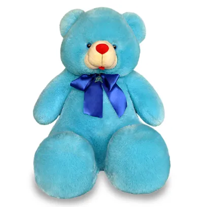 Blue color teddy bear to Philippines