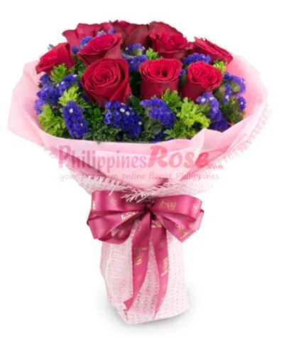 24 Red Roses send to philippines