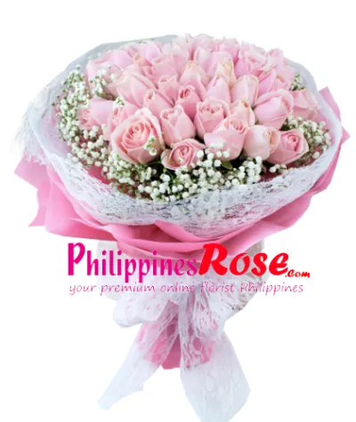 Two Dozen Red Roses in Bouquet to Philippines