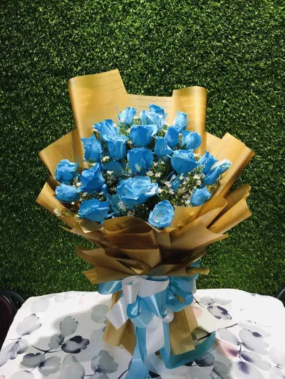 send blue roses to Philippines