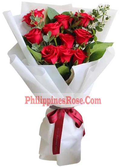 24 Red Roses send to philippines